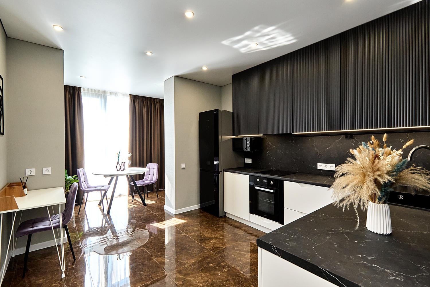 Фото №2: 1-комнатная квартира 50 м² - Краснодар, Западный внутригородской округ, мкр. ЖК Аврора, ул. имени Дзержинского, 95