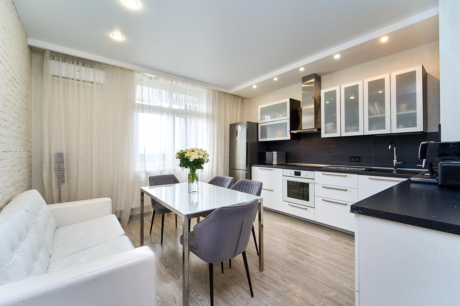 Фото №10: 2-комнатная квартира 75 м² - Краснодар, Прикубанский внутригородской округ, Панорама, мкр. ЖК Смоленский, ул. Восточно-Кругликовская, 34