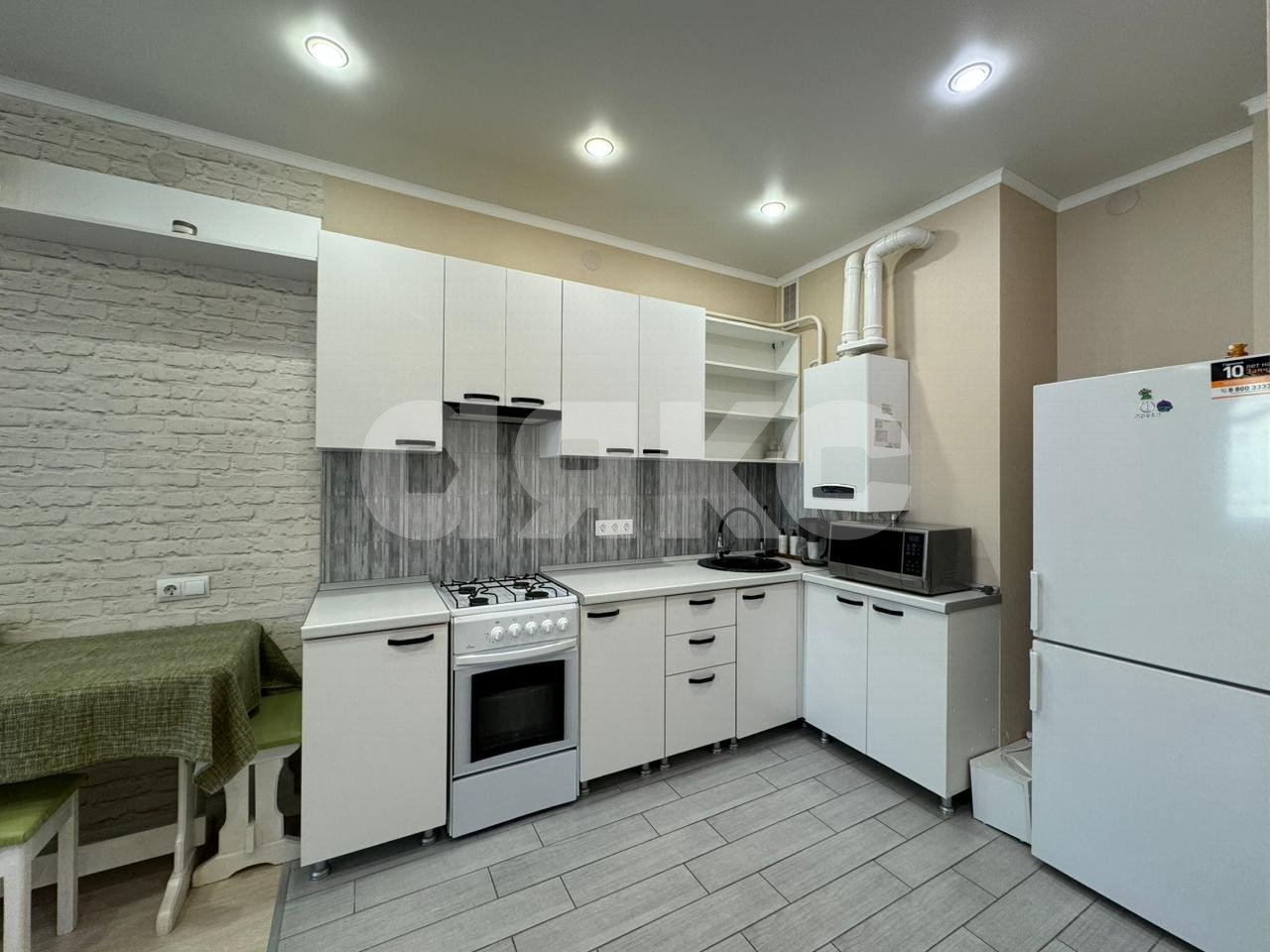 Фото №6: 1-комнатная квартира 40 м² - Анапа, жилой комплекс Южный, ул. Ленина, 180Ак2