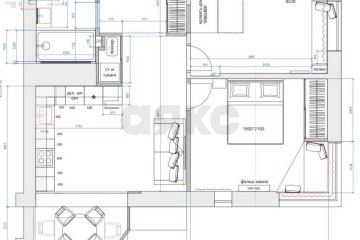 Фото №2: 2-комнатная квартира 80 м² - Краснодар, мкр. ЖК Седьмой Континент, ул. Совхозная, 1к2
