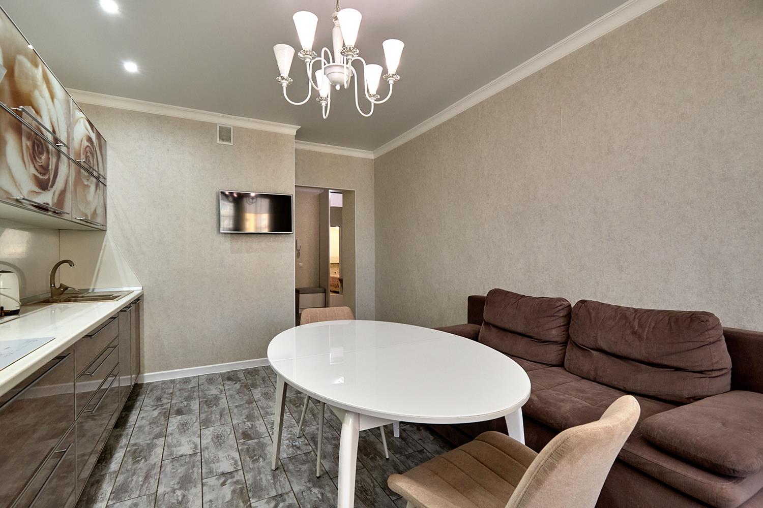 Фото №3: 1-комнатная квартира 64 м² - Краснодар, жилой комплекс Европейский, Кожзавод, мкр. Западный внутригородской округ, ул. Кожевенная, 24