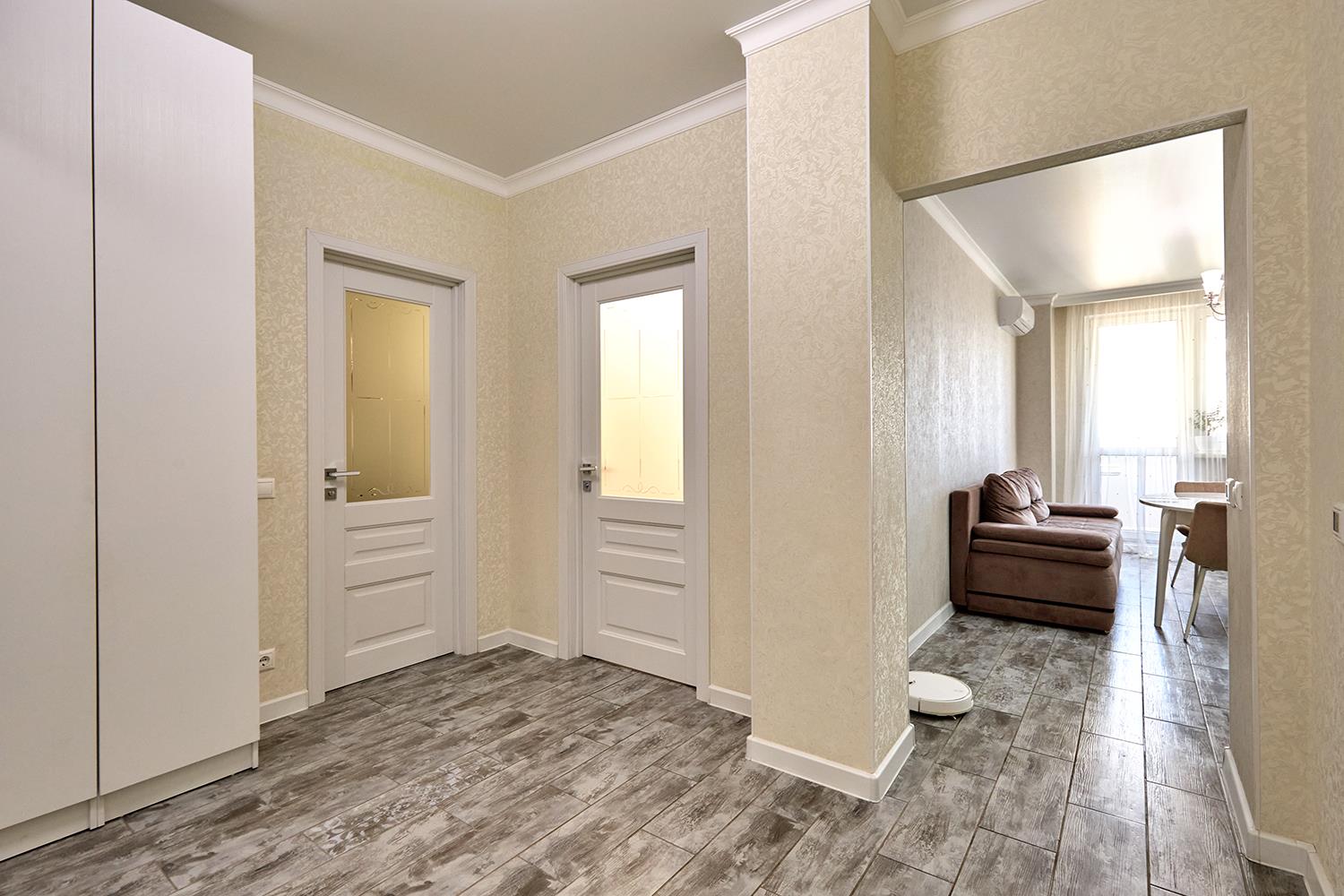 Фото №13: 1-комнатная квартира 64 м² - Краснодар, жилой комплекс Европейский, Кожзавод, мкр. Западный внутригородской округ, ул. Кожевенная, 24