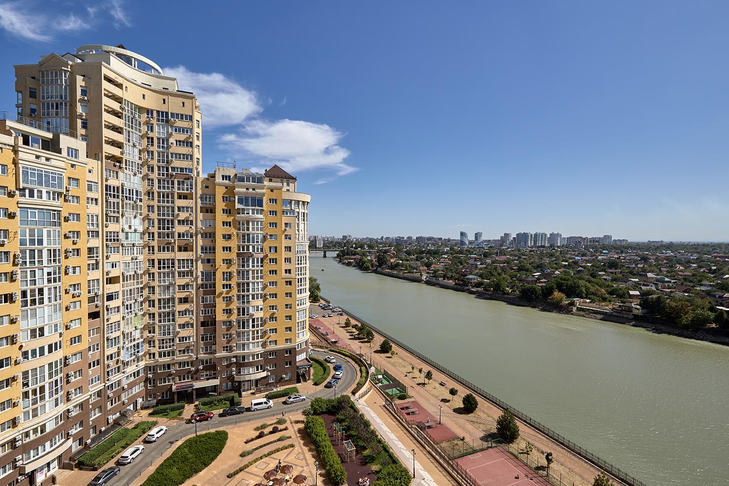 Фото №16: 1-комнатная квартира 64 м² - Краснодар, жилой комплекс Европейский, Кожзавод, мкр. Западный внутригородской округ, ул. Кожевенная, 24