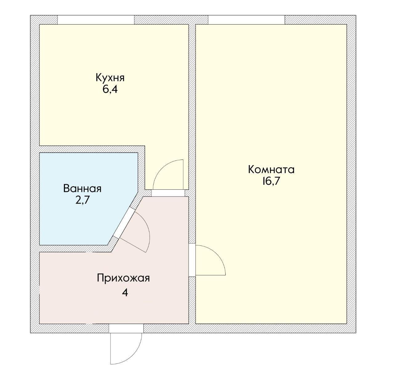 Фото №6: 1-комнатная квартира 29 м² - Краснодар, Западный внутригородской округ, мкр. Фестивальный, ул. Свободы, 2