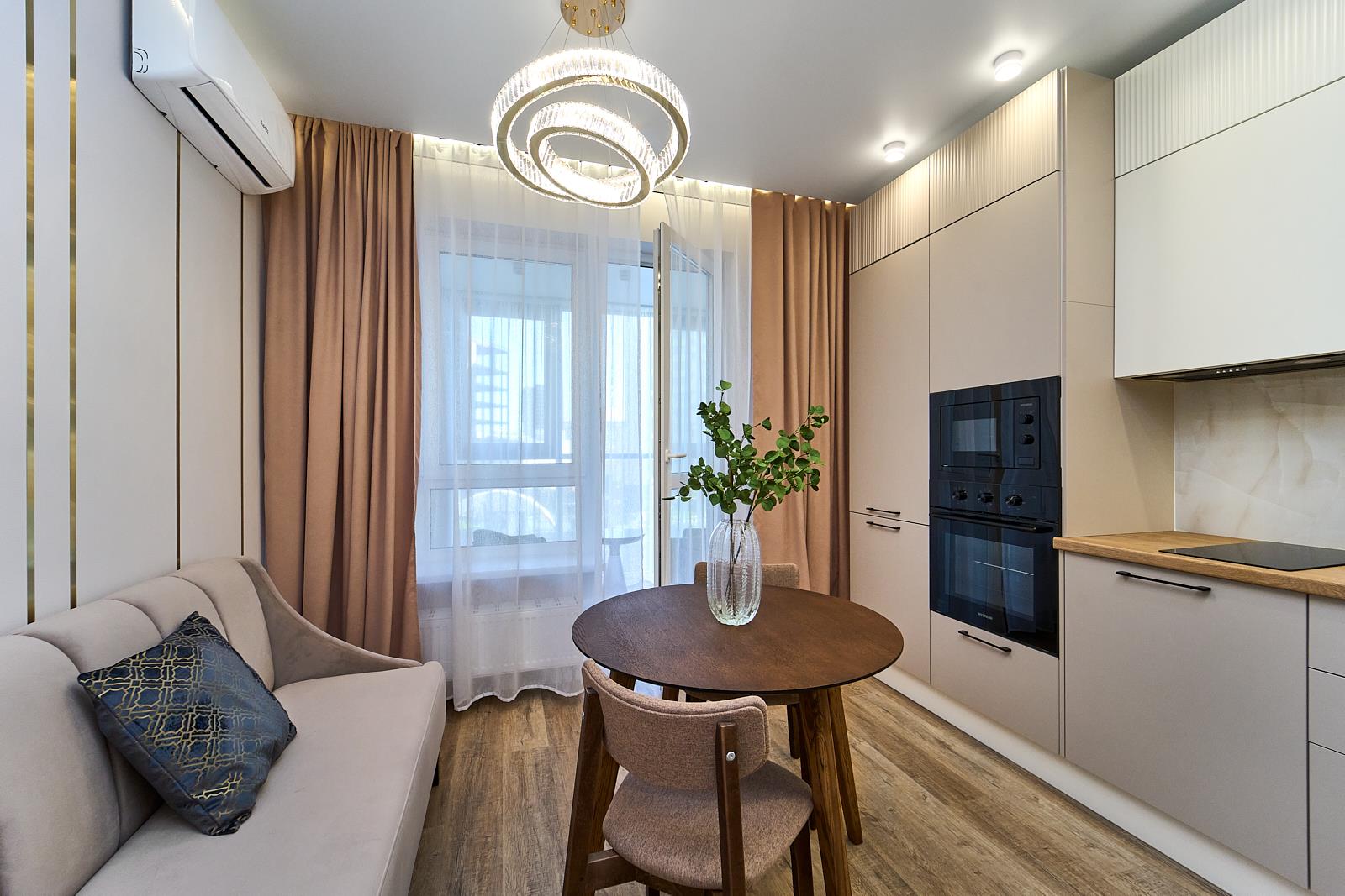 Фото №2: 1-комнатная квартира 50 м² - Краснодар, ЖК Аврора, Западный внутригородской округ, мкр. жилой комплекс Аврора, ул. имени Дзержинского, 95