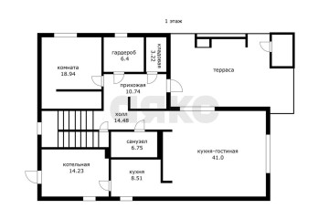 Фото №5: Дом 325 м² - Краснодар, мкр. Хлопчато-бумажный Комбинат, ул. Волжская, 90