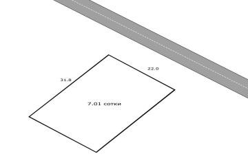 Фото №2: Земельный участок 7.01 сот. - Краснодар, п. коттеджный  Близкий, ул. Ивана Беличенко, 4