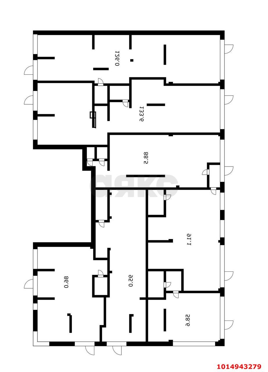 Фото №9: Торговое помещение 697 м² - Краснодар, жилой комплекс Самолёт-6, ул. Ивана Беличенко, 92к1