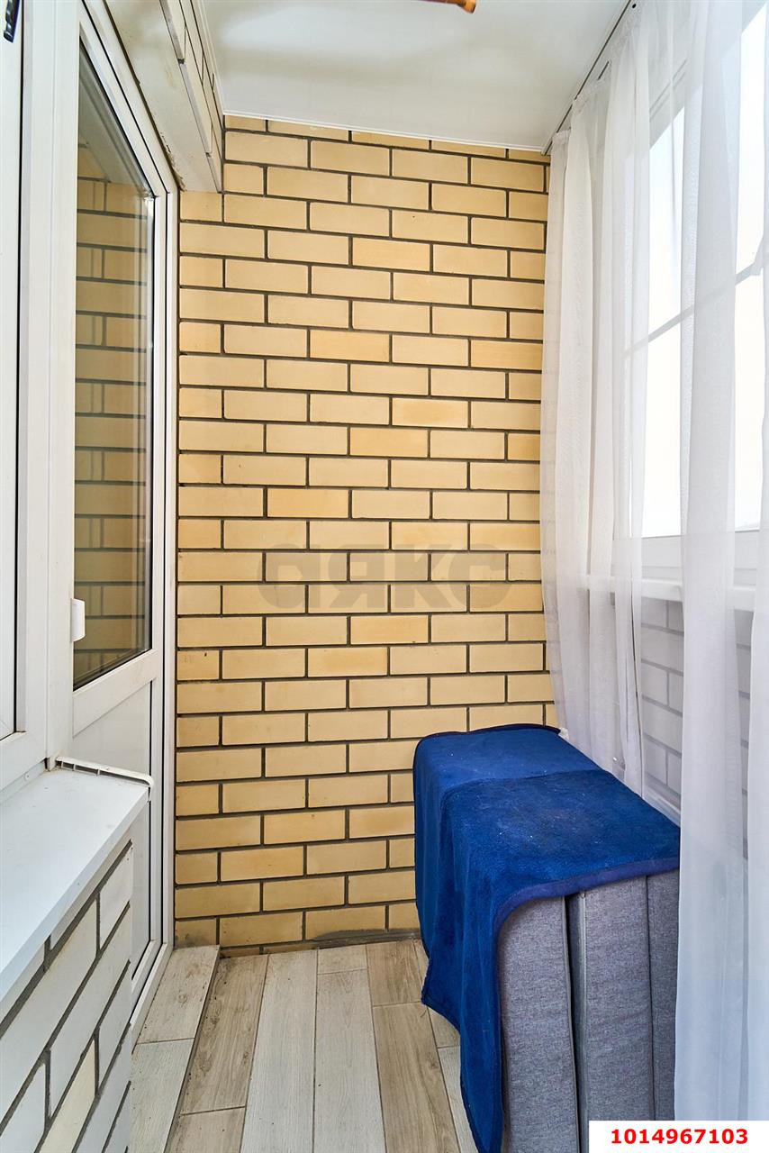 Фото №8: 1-комнатная квартира 37 м² - Краснодар, Славянский, ул. Заполярная, 39к2