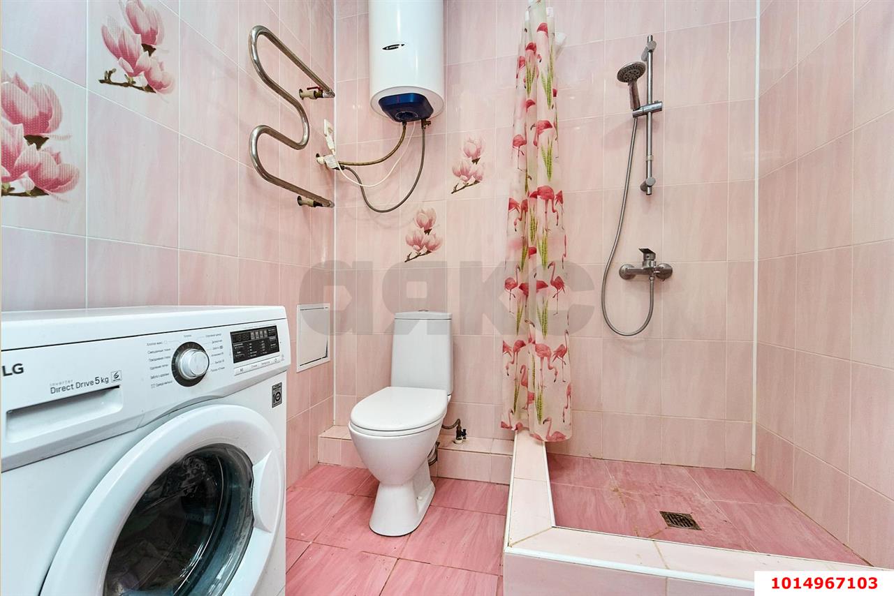 Фото №12: 1-комнатная квартира 37 м² - Краснодар, Славянский, ул. Заполярная, 39к2