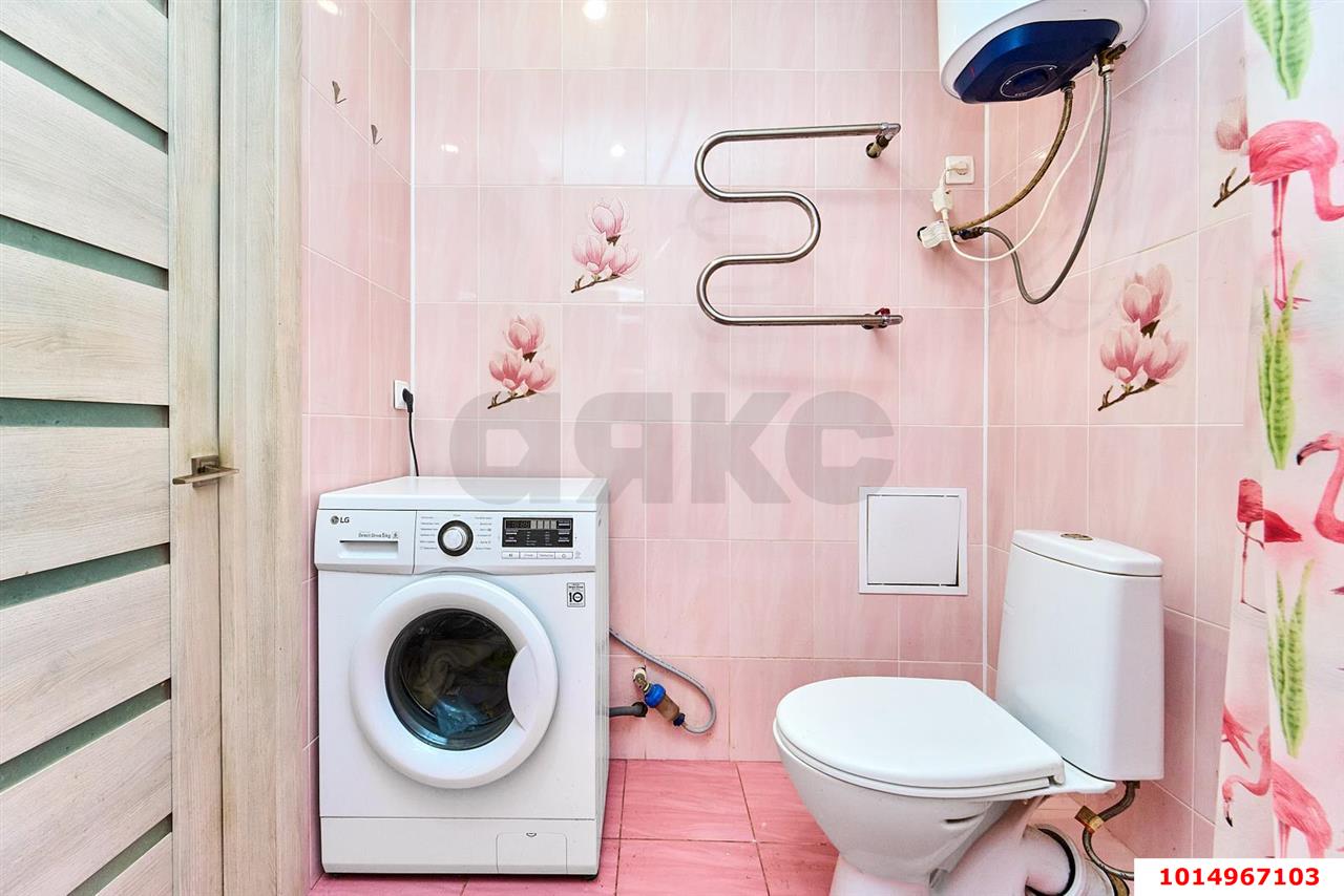 Фото №11: 1-комнатная квартира 34 м² - Краснодар, Славянский, ул. Заполярная, 39к2