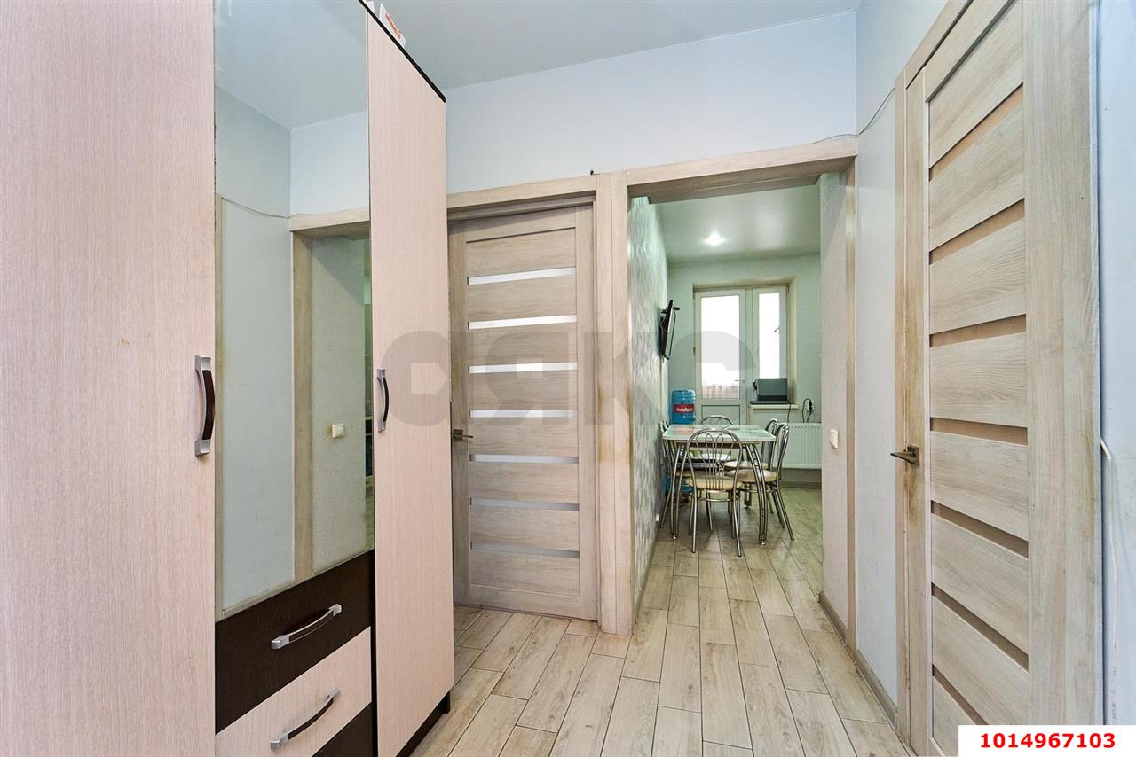 Фото №9: 1-комнатная квартира 37 м² - Краснодар, Славянский, ул. Заполярная, 39к2