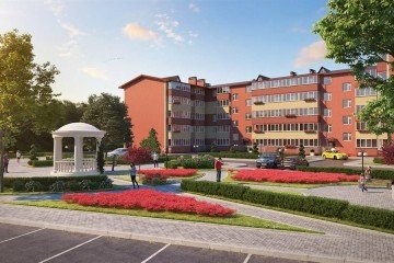 Фото №3: 1-комнатная квартира 26 м² - Новая Адыгея, мкр. жилой комплекс Дарград, ул. Тургеневское шоссе, 33/4к51
