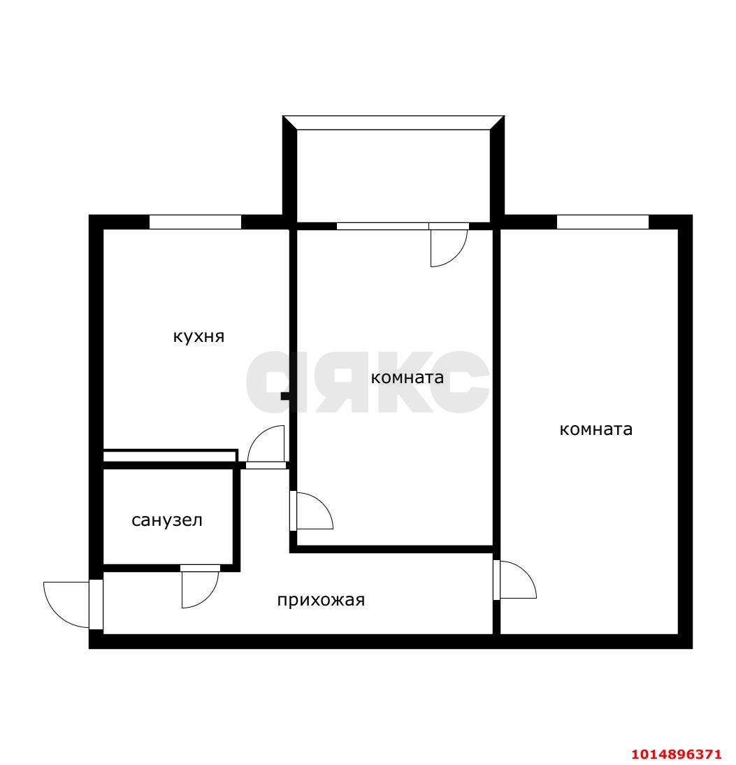 Фото №14: 2-комнатная квартира 45 м² - Краснодар, Черёмушки, ул. Ставропольская, 246