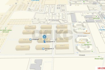 Фото №2: Торговое помещение 49 м² - Южный, мкр. жилой комплекс История-2, ул. Казачья, 6к2