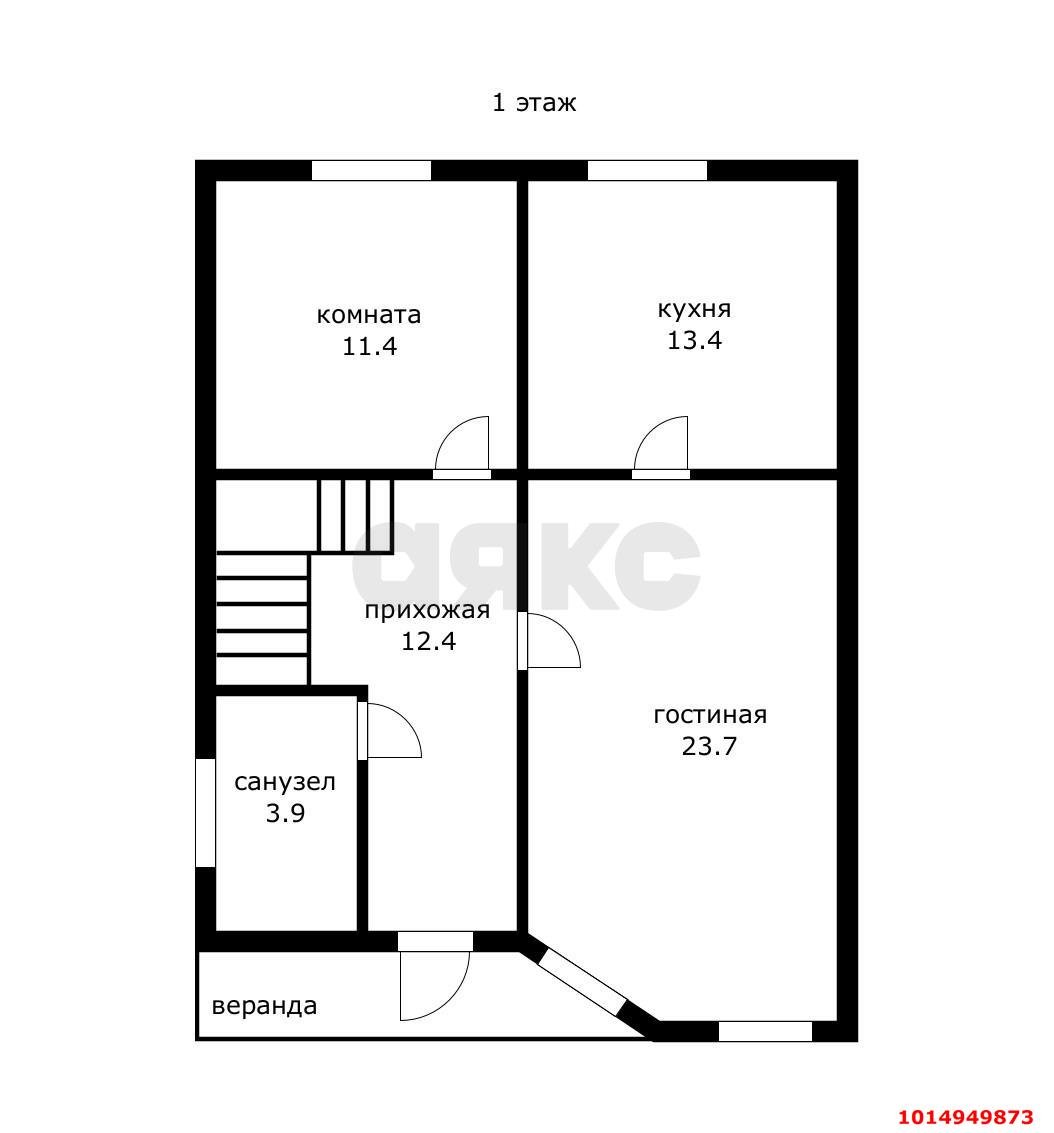 Фото №8: 5+-комнатная квартира 130 м² - Тахтамукай, Европейская Деревня, ул. Восточная, 67/3А