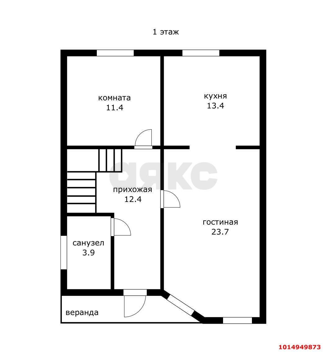 Фото №19: 5+-комнатная квартира 130 м² - Тахтамукай, Европейская Деревня, ул. Восточная, 67/3А