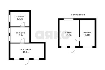 Фото №5: Часть дома 37 м² - Тлюстенхабль, ул. Бжигакова, 21