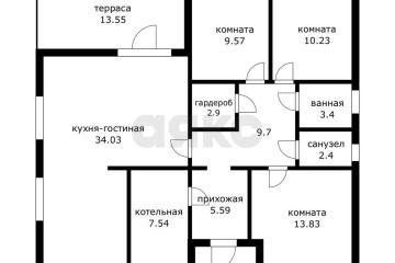 Фото №3: Дом 119 м² - Кубанская Нива-2, мкр. Прикубанский внутригородской округ, ул. Виноградная, 522А