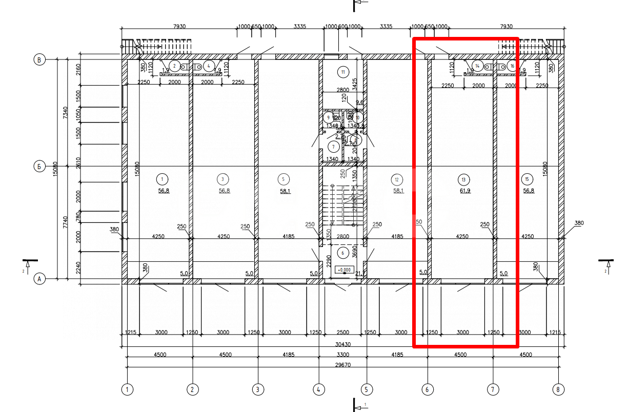 Фото №3: Коммерция 63 м² - Ростов-на-Дону, Западный, ул. МОПРа, 32