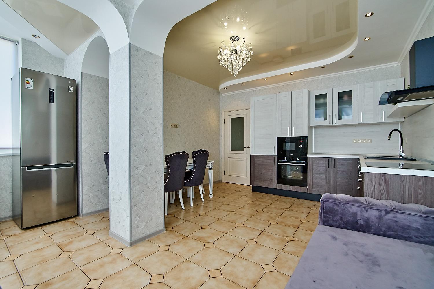 Фото №3: 3-комнатная квартира 100 м² - Краснодар, Прикубанский внутригородской округ, Фестивальный, мкр. Солнечный, ул. Архитектора Ишунина, 9