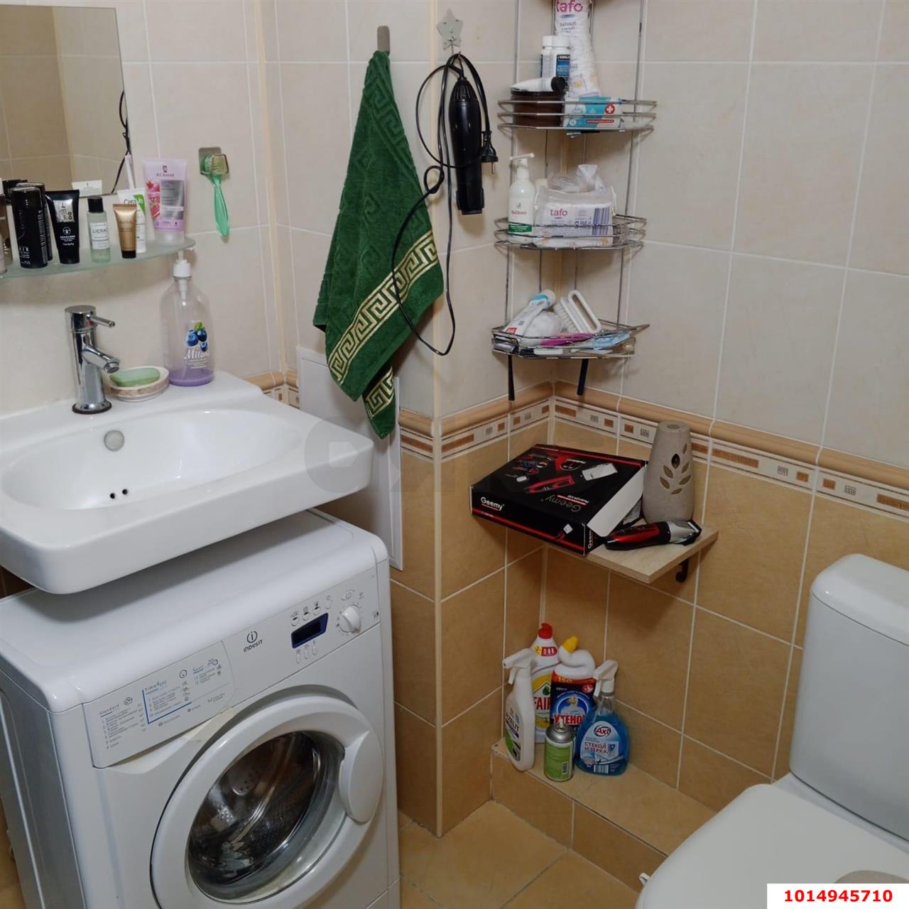 Фото №2: 1-комнатная квартира 28 м² - Российский, Прикубанский внутригородской округ, пр-д Тверской, 6