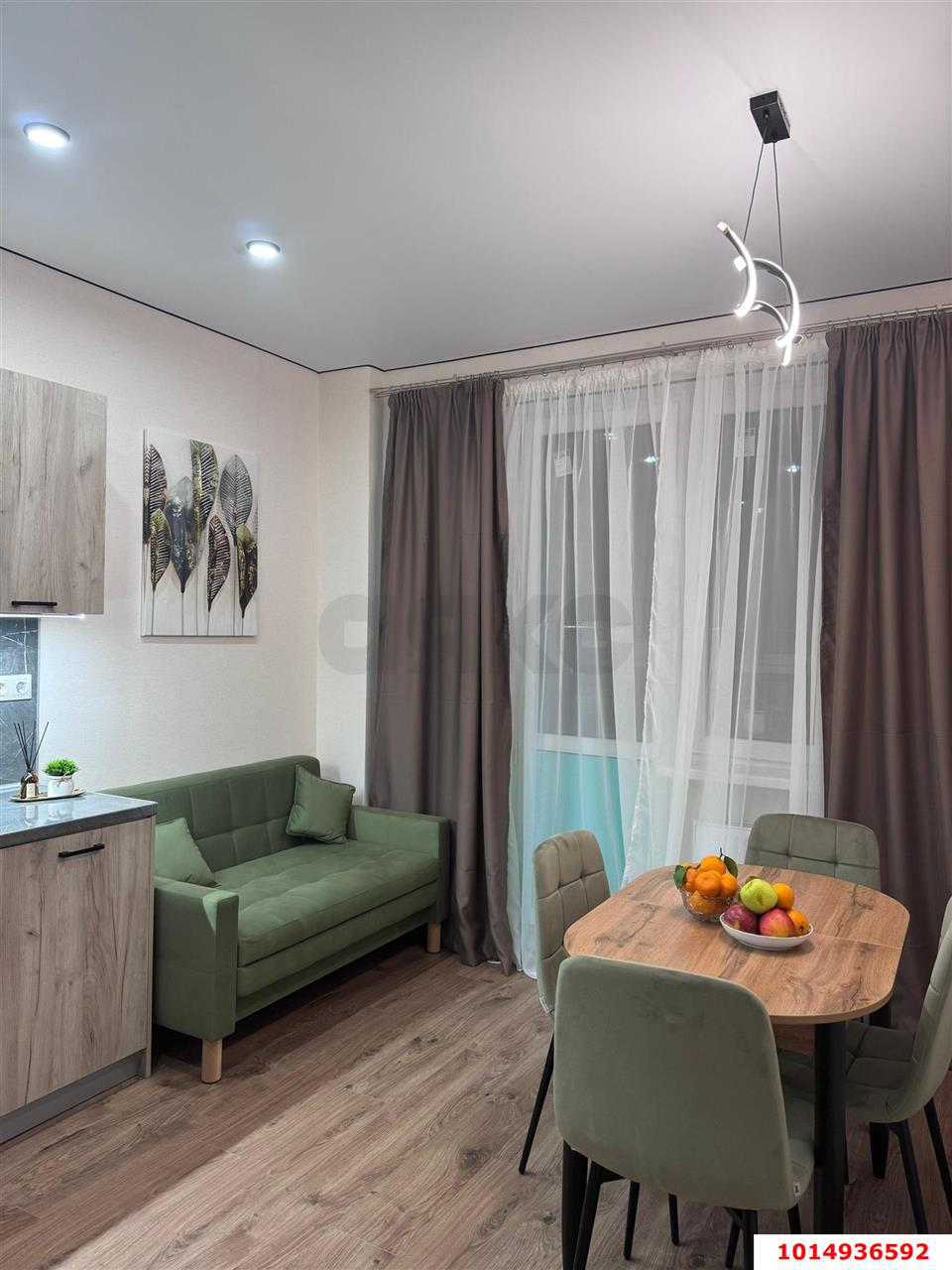 Фото №1: 1-комнатная квартира 33 м² - Краснодар, Прикубанский внутригородской округ, мкр. жилой комплекс Краски, ул. Краеведа Соловьёва, 6к6