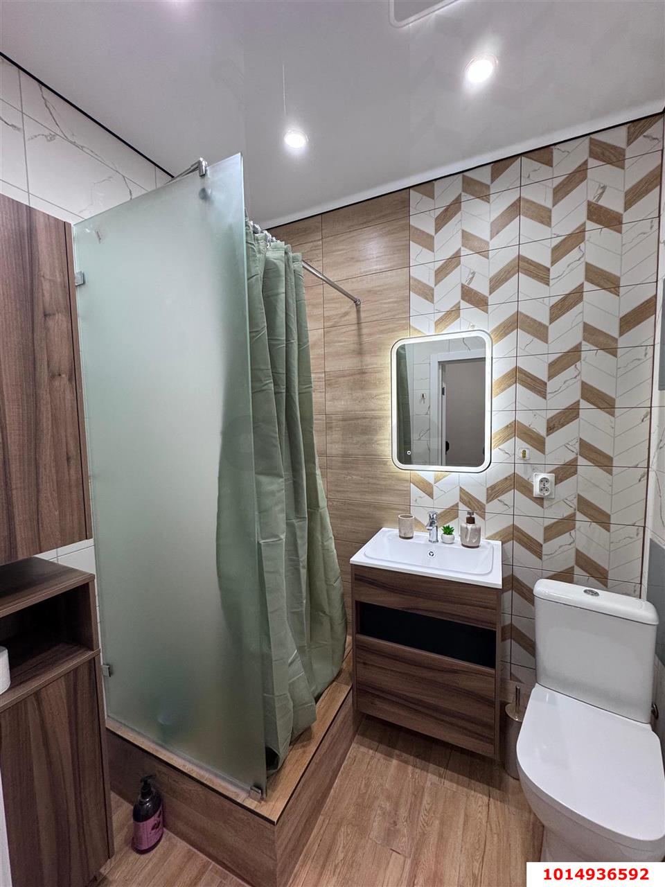 Фото №4: 1-комнатная квартира 33 м² - Краснодар, Прикубанский внутригородской округ, мкр. жилой комплекс Краски, ул. Краеведа Соловьёва, 6к6