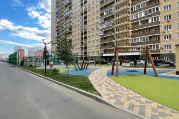 Фото №1: 1-комнатная квартира 42 м² - Краснодар, мкр. жилой комплекс Лучший, ул. Ростовское шоссе, 30/6