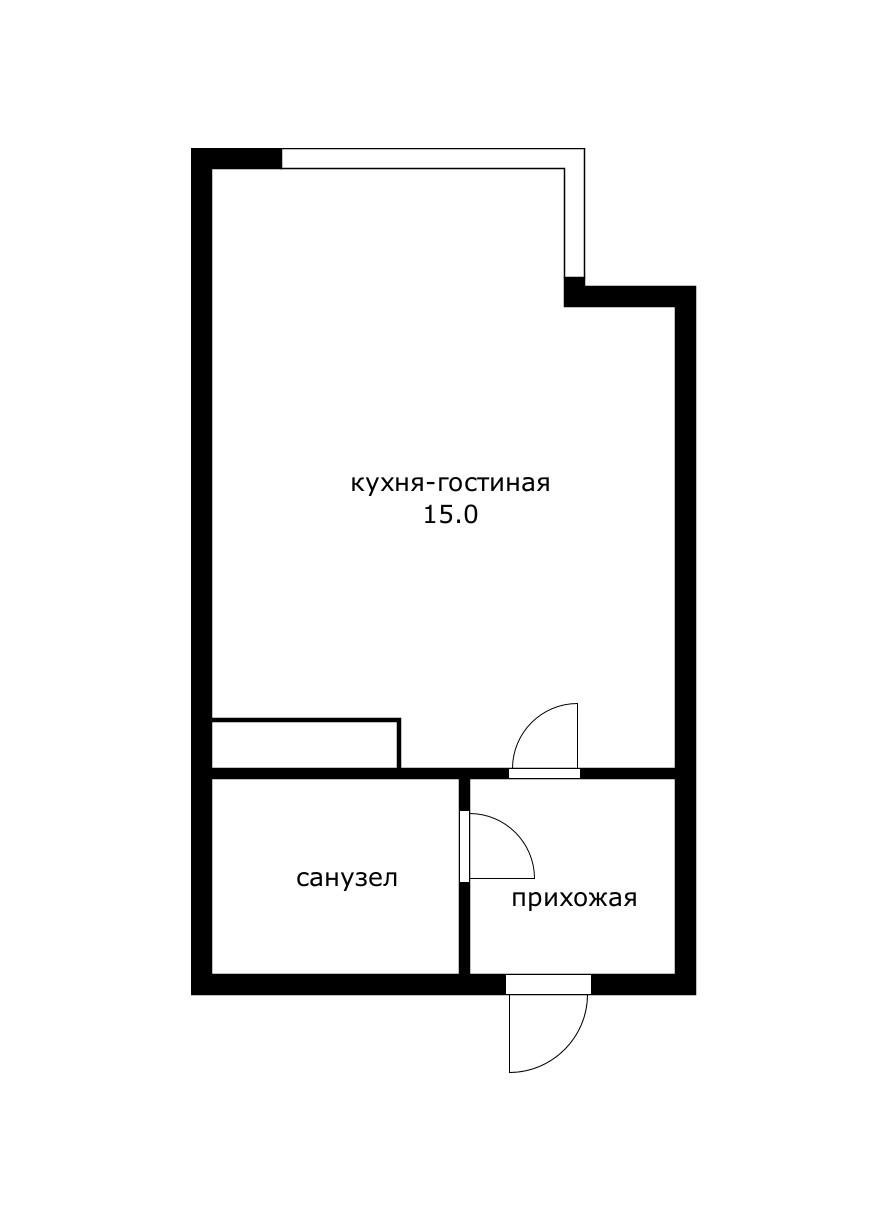 Фото №13: Студия 26 м² - Новая Адыгея, мкр. жилой комплекс Мега-Победа 2, ул. Песочная, 1к5