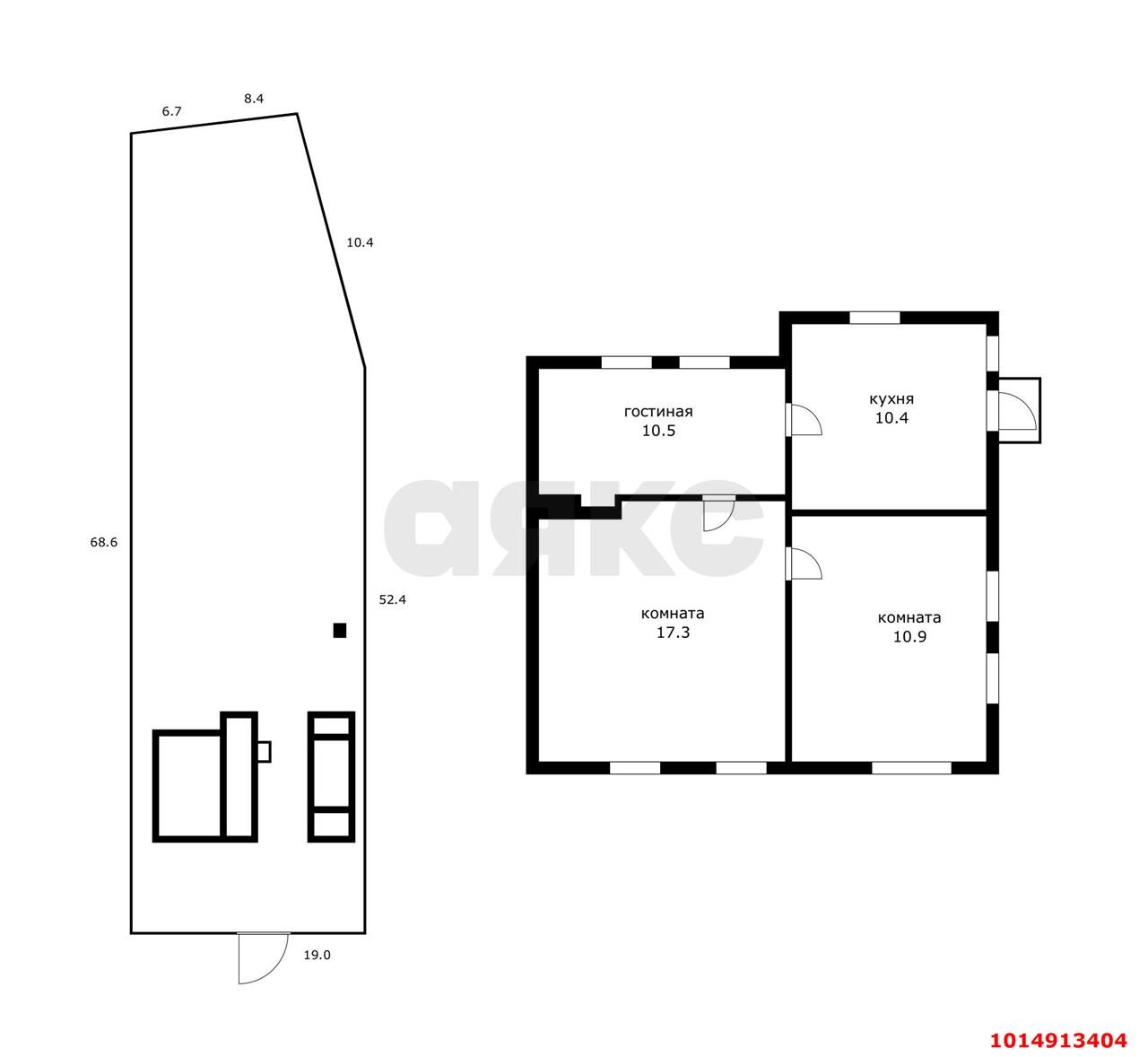 Фото №12: Дом 56 м² + 17.08 сот. - Платнировская, пер. Ленина, 59