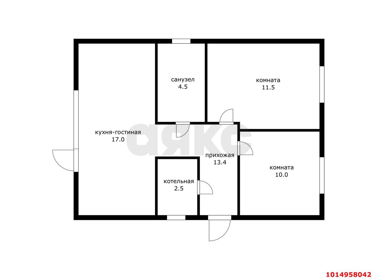 Фото №12: Дом 52 м² + 4.45 сот. - Елизаветинская, Прикубанский внутригородской округ, ст Зелёный Огонёк, ул. Персиковая