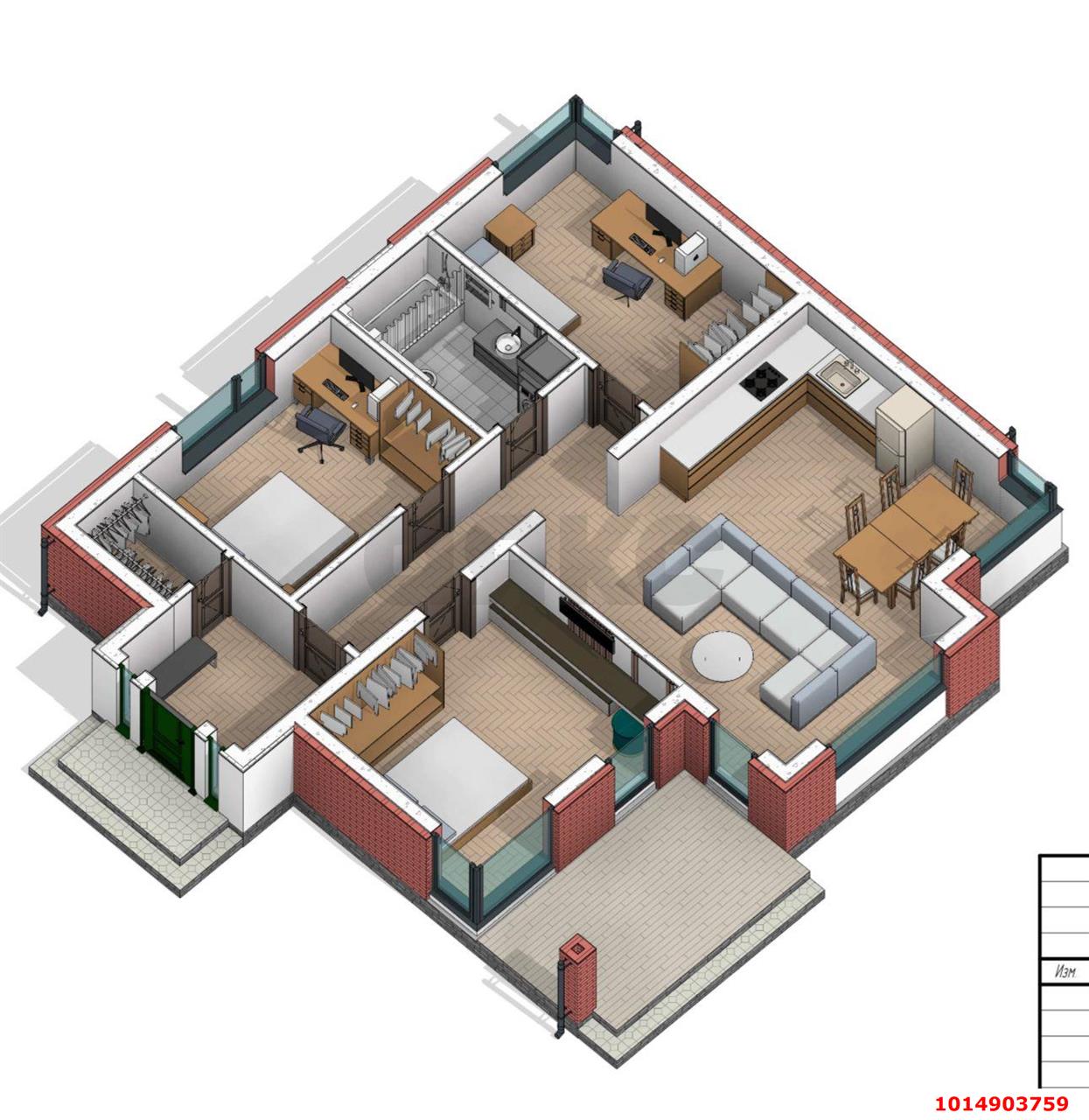 Фото №5: Дом 110 м² + 5 сот. - Козет, ул. Убыхская, 47