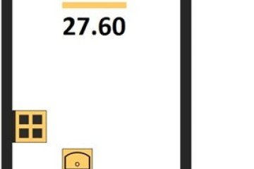 Фото №1: Студия 27 м² - Краснодар, мкр. Карасунский внутригородской округ, ул. Виктора Казанцева, 1.3лит1