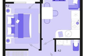 Фото №1: 1-комнатная квартира 37 м² - Краснодар, мкр. Карасунский внутригородской округ, ул. Виктора Казанцева, 1.3лит2