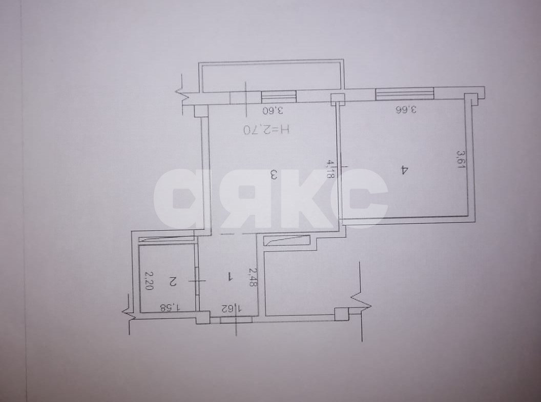 Фото №12: 2-комнатная квартира 40 м² - Волгоград, Жилгородок, ул. 51-й Гвардейской Дивизии, 30