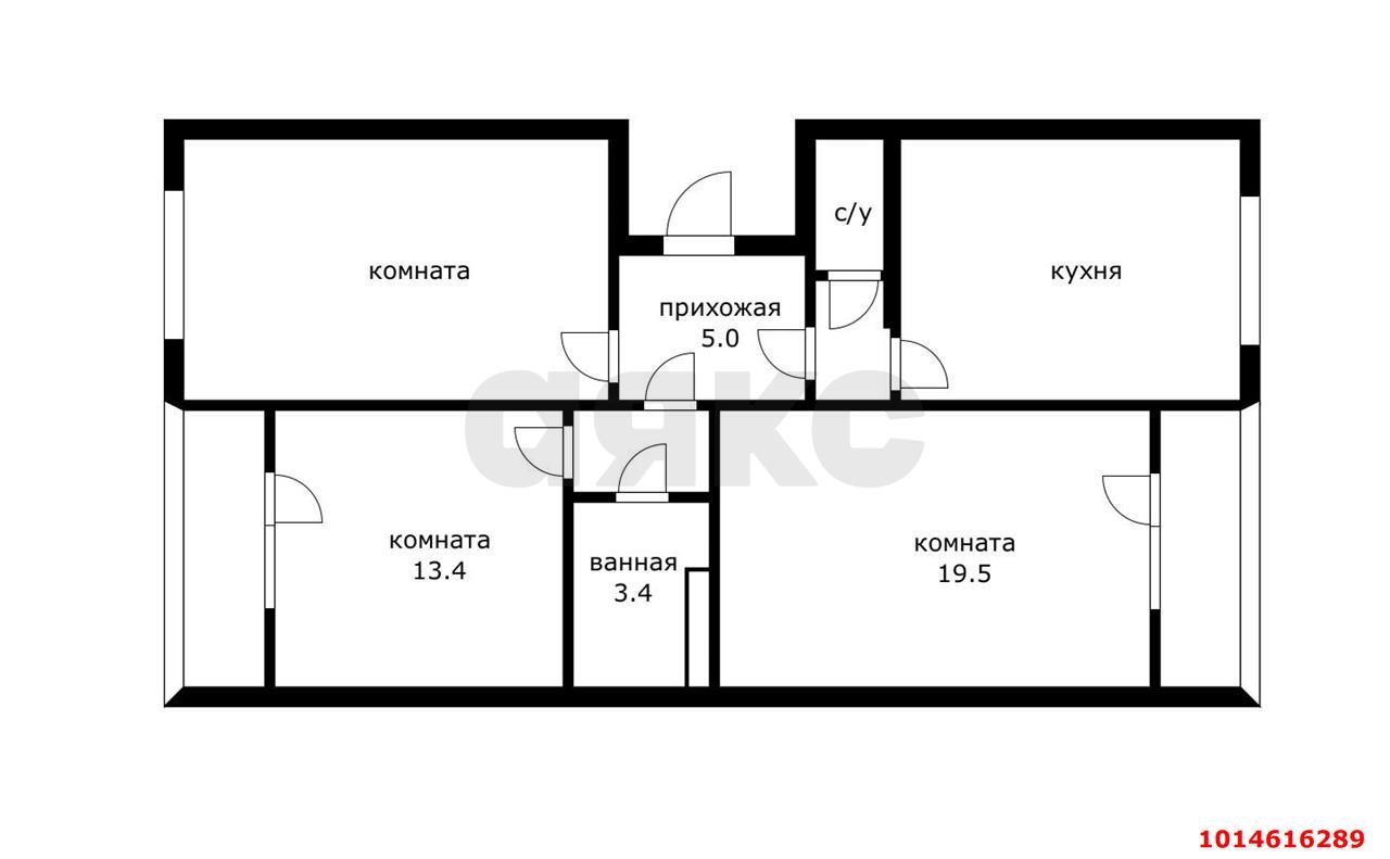 Фото №20: 3-комнатная квартира 85 м² - Краснодар, Молодёжный, ул. 2-я Целиноградская, 1