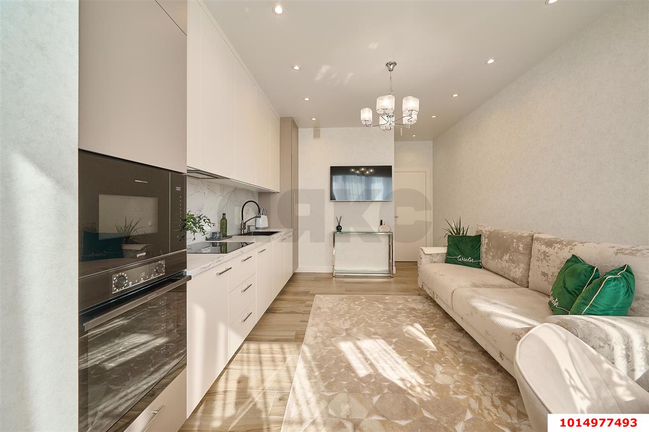 Фото №3: 2-комнатная квартира 50 м² - Краснодар, Кожзавод, жилой комплекс Резиденция, мкр. Западный внутригородской округ, ул. Кожевенная, 22