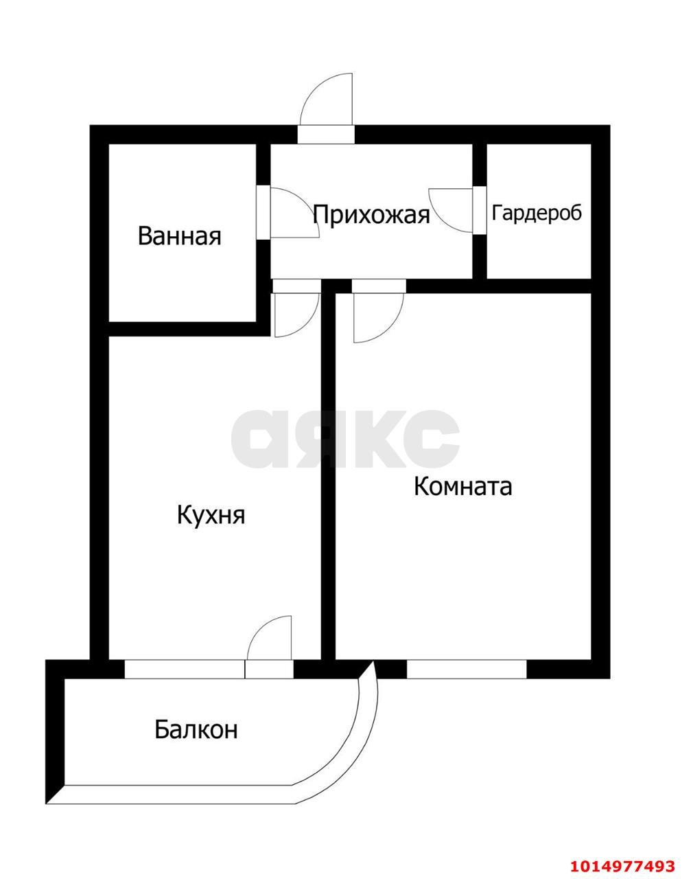 Фото №19: 1-комнатная квартира 50 м² - Краснодар, Западный внутригородской округ, ул. Кожевенная, 22