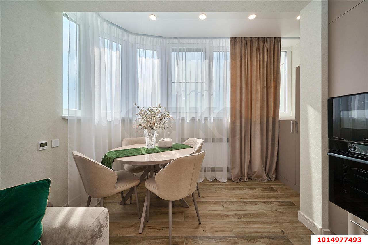 Фото №2: 2-комнатная квартира 50 м² - Краснодар, Кожзавод, жилой комплекс Резиденция, мкр. Западный внутригородской округ, ул. Кожевенная, 22