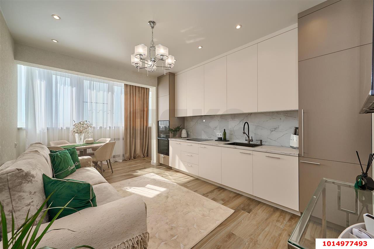 Фото №5: 2-комнатная квартира 50 м² - Краснодар, Кожзавод, жилой комплекс Резиденция, мкр. Западный внутригородской округ, ул. Кожевенная, 22