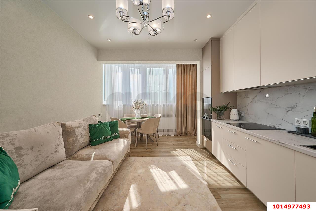 Фото №4: 2-комнатная квартира 50 м² - Краснодар, Кожзавод, жилой комплекс Резиденция, мкр. Западный внутригородской округ, ул. Кожевенная, 22