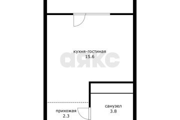 Фото №3: Студия 26 м² - Краснодар, мкр. ЖК Абрикосово, 