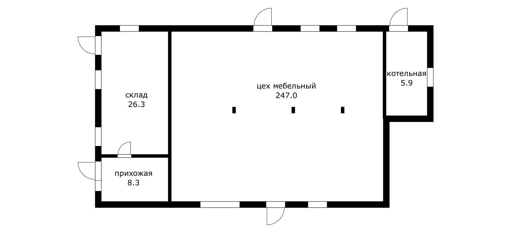 Фото №8: Коммерция 192 м² - Смоленская, ул. Мира, 41