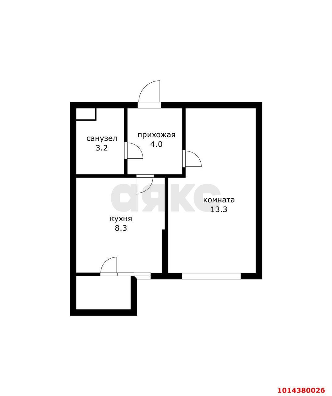 Фото №10: 1-комнатная квартира 31 м² - Берёзовый, жилой комплекс Прогресс, ул. имени Туполева А.Н., 1