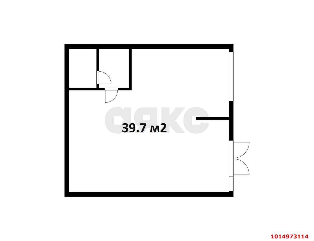 Фото №4: Торговое помещение 40 м² - Краснодар, жилой комплекс Зелёная Территория, ул. имени Генерала Брусилова, 5