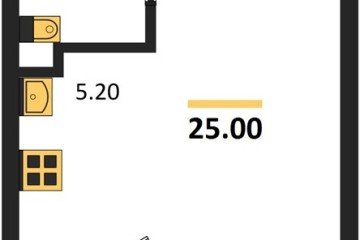 Фото №1: Студия 25 м² - Краснодар, мкр. жилой комплекс Архитектор, 
