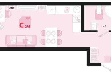 Фото №1: Студия 27 м² - Краснодар, мкр. Карасунский внутригородской округ, 