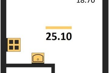 Фото №1: Студия 25 м² - Краснодар, мкр. Карасунский внутригородской округ, 