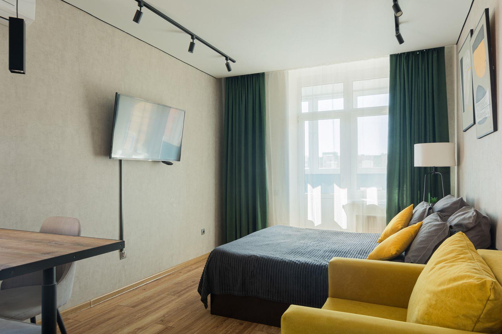 Фото №4: Студия 28 м² - Краснодар, ЖК Керченский, Прикубанский внутригородской округ, Панорама, мкр. жилой комплекс Керченский, ул. им. Героя Сарабеева В.И., 5/4